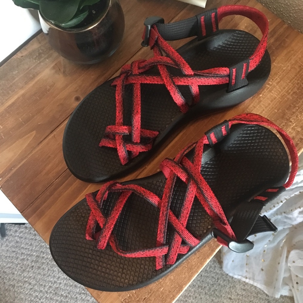 Chaco Sandals 🐉 Red